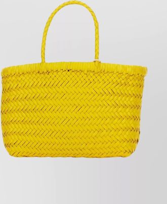 Dragon Diffusion woven mini bag dual handles