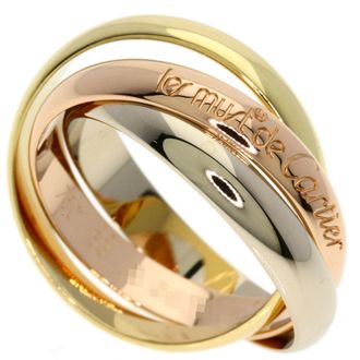 Cartier Yellow Gold (18K) Pink Gold (18K) White Gold (18K) Band Ring (Pre-Owned)