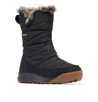 Columbia Womens Minx Slip V Snow Boot, Black/Elk, 6.5 UK