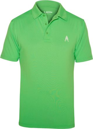 Royal & Awesome Mens Green Polo Golf Shirts, Stylish Green Golf Apparel for Men, Medium