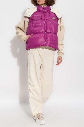 Moncler Down Vest Pario, Womens, Pink