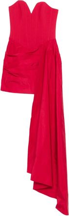 Rebecca Vallance Zarya bustier mini-jurk - Rood
