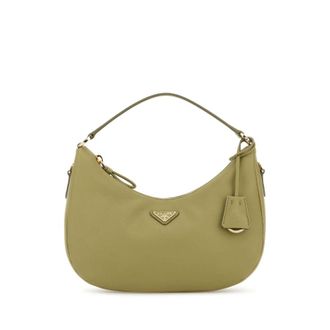 Prada Borsa A Spalla Leather Shoulder Bag