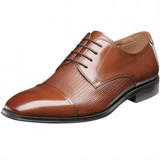 Florsheim Mens Belfast Cap Ox Shoes In Cognac