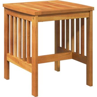 vidaXL Conjunto De Sof&aacute; De Jard&iacute;n 3 Pcs Marr&oacute;n Madera Maciza De Acacia Vidaxl
