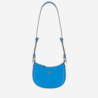 Pinko Pinko Baby Half Moon Leder Umhängetasche