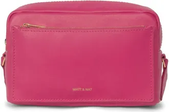 Matt & Nat Paige Vegan Crossbody Bag- Arbor In Dragonfruit