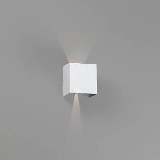 Netlighting Olan Outdoor LED Up Down Wall Lamp White 6W 3000K IP54