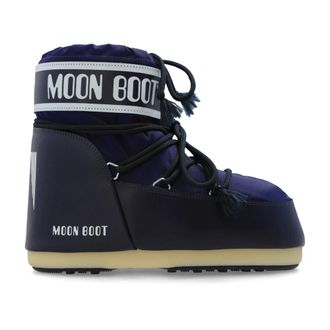 Moon Boot Sneeuwlaarzen Icon Laag Nylon - Dames - Winterlaarzen - Blauw - 36 EU - Nylon - Schoenen