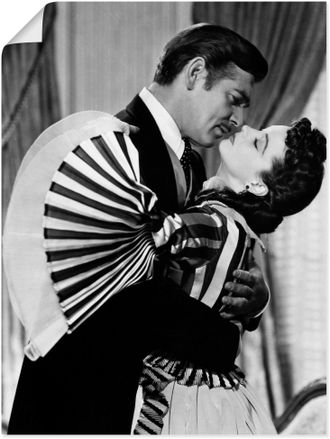 Artland Poster »Vom Winde verweht 1939 III« Film 1 Stk. tlg. als Leinwandbild, Poster in verschied. Grössen