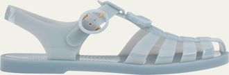 Gucci GG Glossy Jelly Fisherman Sandals