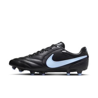 Nike Mens Tiempo Ligera Pro Firm-Ground Low-Top Soccer Cleats in Black | HQ3158-010