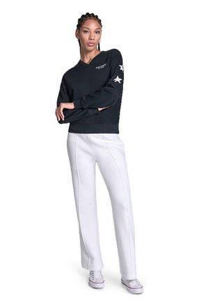 Converse Knock Out Hoodie in Converse Black at Nordstrom, Size Medium