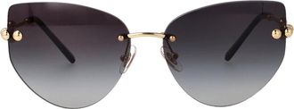 Tiffany & Co. Tf 3096 Zonnebril - Dames - Zonnebrillen - Zwart - 60 MM - Accessoires