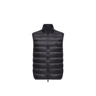 Moncler Moncler Deneb Down Vest, Men, Black, Size: 2