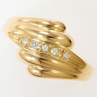 C&A Yellow Gold Yellow Gold (18K) Band Ring (Pre-Owned)