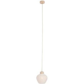 Anne Lighting Anne Lighting - L&aacute;mpara Colgante - Travino - Crema - Lino Piedra
