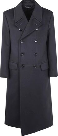 Tom Ford Double-Breasted Coats - Heren - Mantel - Zwart - S - Jassen