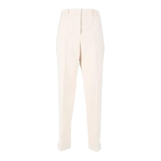 PESERICO Broeken, Dames, Beige, XL, Slim-fit Broeken