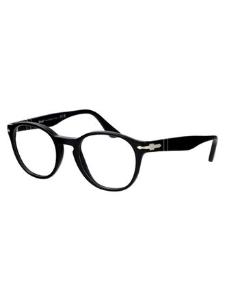 Persol 0PO3284V Black Acetate Eyeglasses - Black