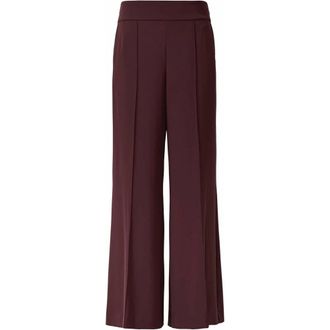 Comma Dames, Broeken, Rood, Maat: 2XL Viscose
