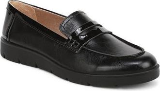 Life Stride Veronica 2 Penny Loafer in Black Shiny at Nordstrom, Size 7.5