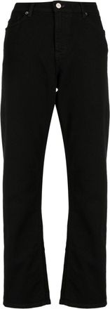 Paul Smith low-rise straight-leg jeans - women - Elastane/Organic Cotton - 27 - Black