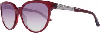 Swarovski Womens SK0082-5566T SK0082 17 5566T Sunglasses - Red - One Size