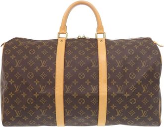 Louis Vuitton Brown Monogram Monogram Boston Bag (Pre-Owned)