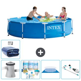 Intex Piscina Con Estructura Redonda - 305x76 Cm - 8-piezas S20463