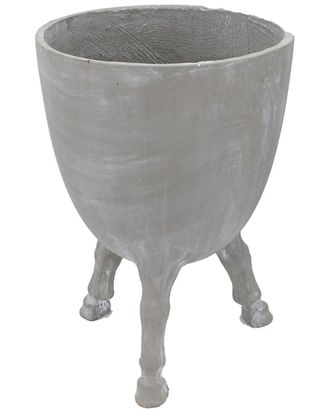 A&B Home Discontinued A&B Home Cement Tripod Planter