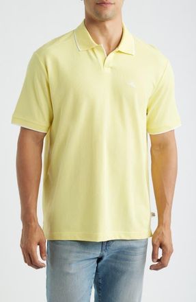 Tommy Bahama Emfielder Johnny Collar IslandZone Polo in Monet Moonrise at Nordstrom, Size Xxx-Large