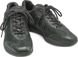Prada Sneakers con inserti - Verde