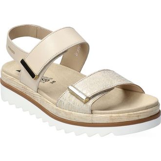 Mephisto Dominica Platform Sandal in Light Sand at Nordstrom, Size 12