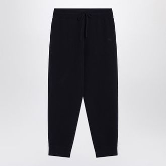 Burberry Navy Cashmere-Blend Jogging Pants