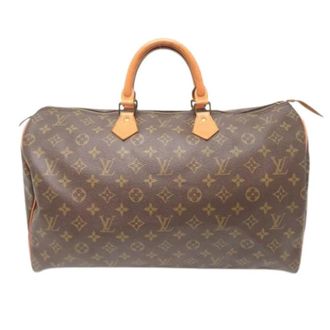 Louis Vuitton Pre-owned Boston Bag - Dames - Pre-owned - Bruin - Maat: ONE Size