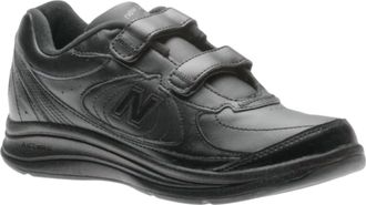New Balance Womens Walking Marche Shoes In Black/black