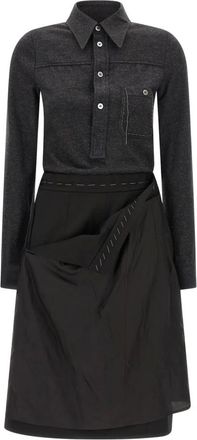 Maison Margiela Mujer, Vestidos, Gris, Talla: M