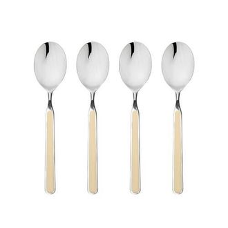 Mepra Fantasia Coffee Spoon Set - 4 Pieces in Sesame at Nordstrom
