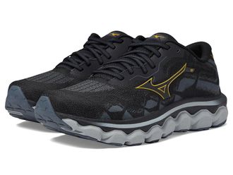Mizuno Wave Horizon 7 Mens Shoes Black/Citrus : 7.5 EE - Wide
