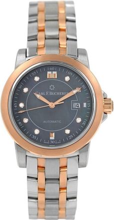 Bucherer Patravi Automatic Black Dial Ladies Watch 00.10637.07.87.21