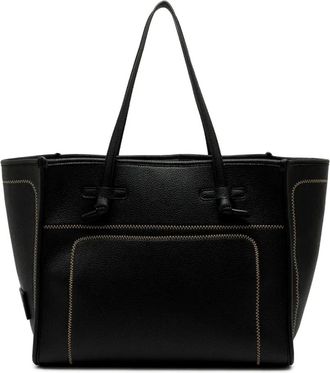 Gianni Chiarini Borsa tote con nodo - Nero
