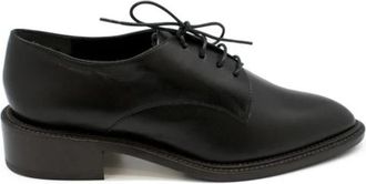 Walter Steiger Schoen met veters - Dames - Veterschoenen - Zwart - 41 EU - Leer - Schoenen