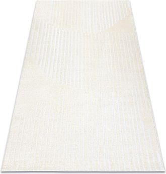 RugsX Tappeto Moderno Mode 8589 Geometrico Crema Beige 120x170 Cm