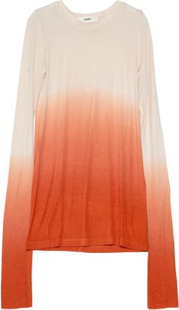 Muller Of Yoshiokubo Camicia con effetto sfumato - Arancione