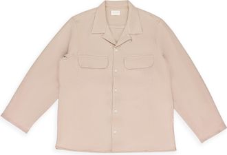 Aimé Leon Dore GRAY SAFARI BUTTON-DOWN SHIRT