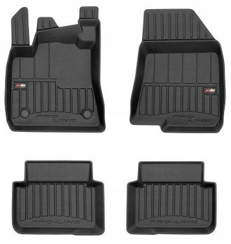 OEM Alfombras Y Felpudos De Goma Dacia Logan 3 Desde 2020 - 3d Trough