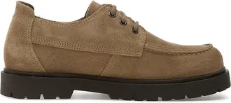 Birkenstock Moc Lace Suede Derby Shoes