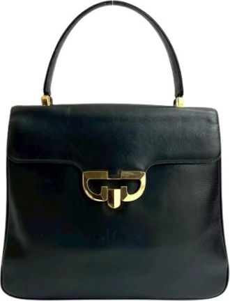 Gucci Pre-owned Handbags, female, Black, Size: ONE SIZE Pre-owned Tote Bag