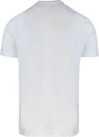 Lacoste Mens T-Shirt Pima White Cotton T-Shirts And Polos